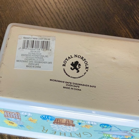 Gather Ceramic Mini Loaf Baking Dish - Picture 2 of 4